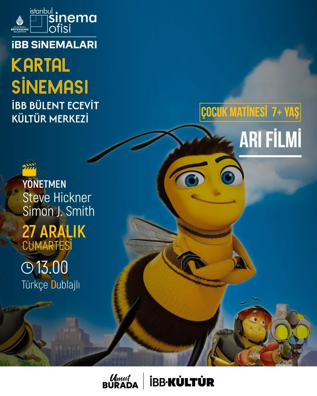 İBB Kültür - "Arı Filmi" Çocuk Matinesi